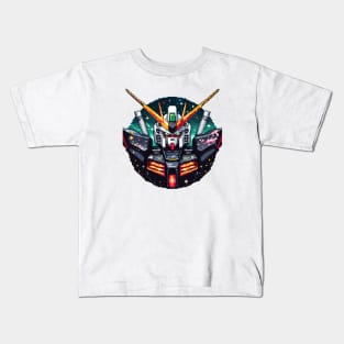 Winged Warriors: Gundam Wing, Mecha Epic, and Anime-Manga Legacy Unleashed Kids T-Shirt